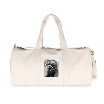 Freedom Under Threat - Recycled Canvas Sports Bag by Stanley/Stella - natural - Front