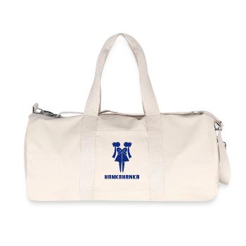 HANKAHANKA - Sac de sport en toile recyclée Stanley/Stella - blanc naturel - Devant