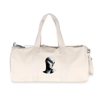 Geometric mask art - Recycled Canvas Sports Bag by Stanley/Stella - natural - Front