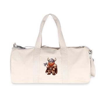 Viking - Sac de sport en toile recyclée Stanley/Stella - blanc naturel - Devant