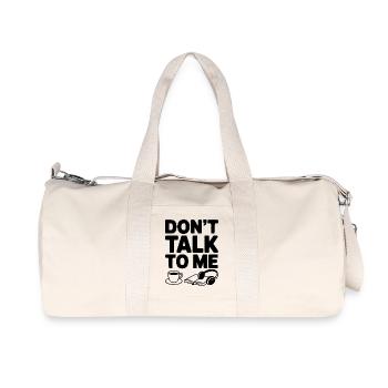 Ne me parle pas - Sac de sport en toile recyclée Stanley/Stella - blanc naturel - Devant