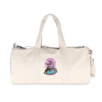 Illustration de jardin zen du jardin japonais Japon - Sac de sport en toile recyclée Stanley/Stella - blanc naturel - Devant