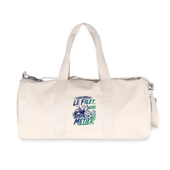 Concarneau Filet Foot - Recycelte Canvas-Sporttasche von Stanley/Stella - Naturweiß - Vorne