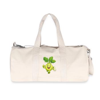Chou-rave - Sac de sport en toile recyclée Stanley/Stella - blanc naturel - Devant