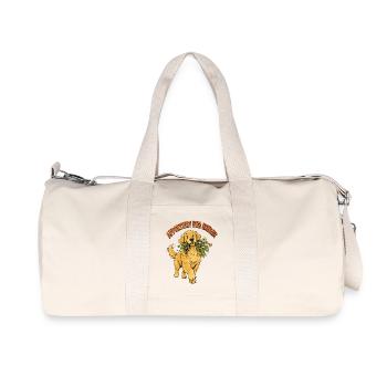 Goldie Apportiert Unkraut - Recycelte Canvas-Sporttasche von Stanley/Stella - Naturweiß - Vorne