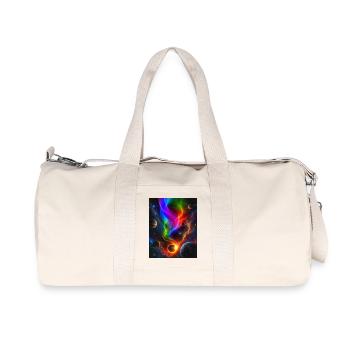 Eclipse 2026! - Recycled Canvas Sports Bag by Stanley/Stella - natural - Front