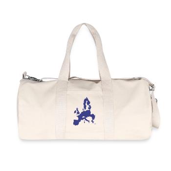Europe - Union Européenne - Sac de sport en toile recyclée Stanley/Stella - blanc naturel - Devant