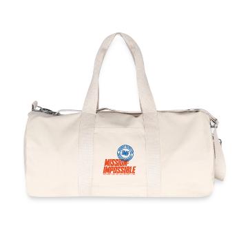 Mission Impossible Dead Reckoning With IMF Logo - Recycled Canvas Sports Bag by Stanley/Stella - natural - Front
