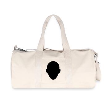 head - Recycled Canvas Sports Bag by Stanley/Stella - natural - Front