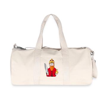 Barbarossa | Roi Empire romain Empereur - Sac de sport en toile recyclée Stanley/Stella - blanc naturel - Devant