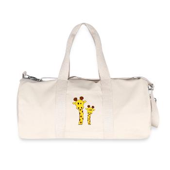 girafe - Recycled Canvas Sports Bag by Stanley/Stella - natural - Front