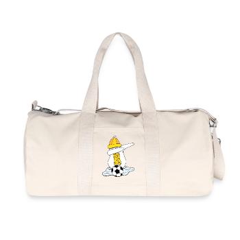 Noël Snowman Dabbing Football - Sac de sport en toile recyclée Stanley/Stella - blanc naturel - Devant