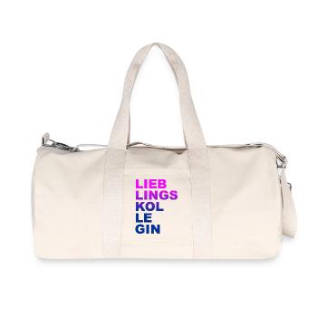 Arbeitskollegin Kollegin Lieblingskollegin - Recycelte Canvas-Sporttasche von Stanley/Stella - Naturweiß - Vorne