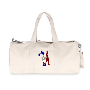 basket is my life - Recycled Canvas Sports Bag by Stanley/Stella - natural - Front