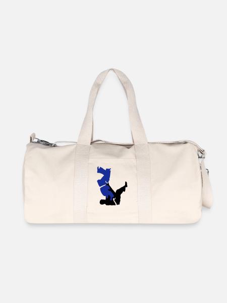 Judo - Recycelte Canvas-Sporttasche von Stanley/Stella - Naturweiß