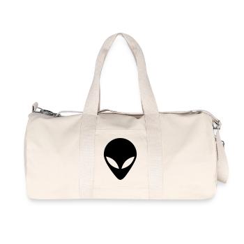 alien - Recycled Canvas Sports Bag by Stanley/Stella - natural - Front