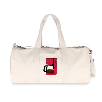coffee maker - Recycled Canvas Sports Bag by Stanley/Stella - natural - Front