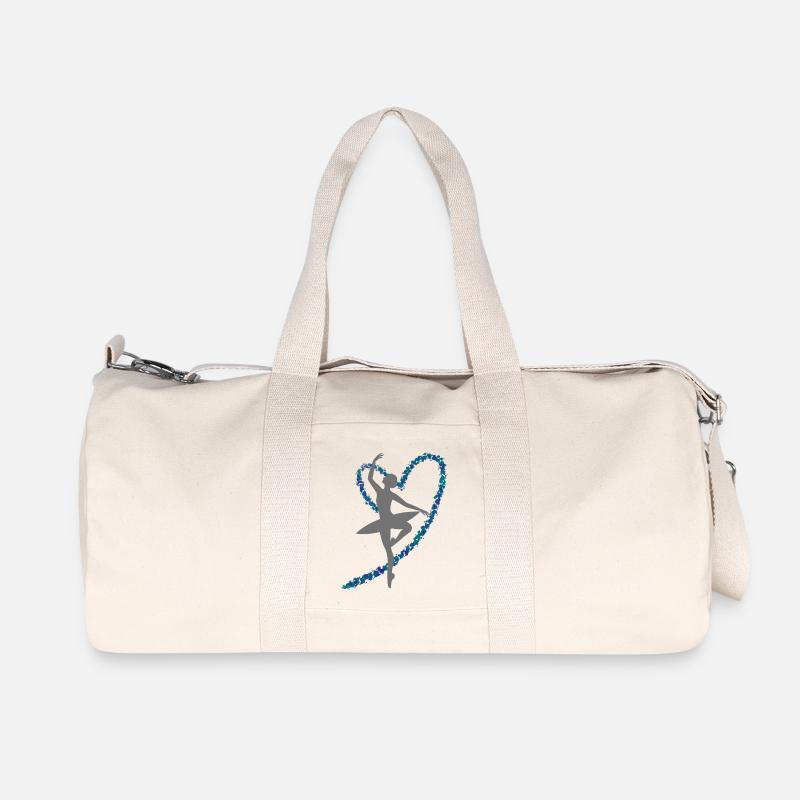 Primaballerina - Recycelte Canvas-Sporttasche von Stanley/Stella - Naturweiß