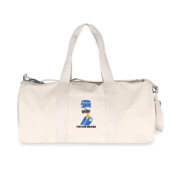 piston broke - Recycled Canvas Sports Bag by Stanley/Stella - natural - Front