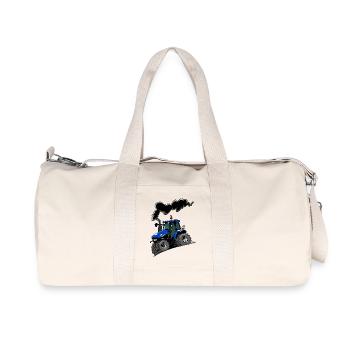 BlueTractor TM120 - Sac de sport en toile recyclée Stanley/Stella - blanc naturel - Devant