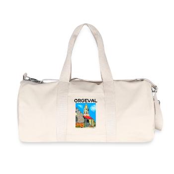 Orgeval, Yvelines, Versailles - Sac de sport en toile recyclée Stanley/Stella - blanc naturel - Devant