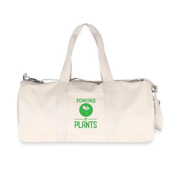 Propulsé par des plantes - Sac de sport en toile recyclée Stanley/Stella - blanc naturel - Devant