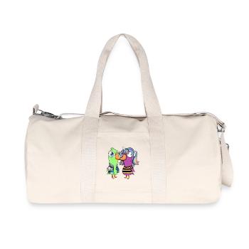 Mist Biene Steama - Recycelte Canvas-Sporttasche von Stanley/Stella - Naturweiß - Vorne