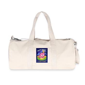 Cat Cat GOOD NIGHT Totally Relaxed Sleep Shirt - Recycled Canvas Sports Bag by Stanley/Stella - natural - Front