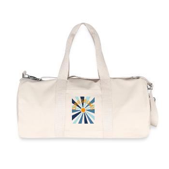 Dingsbums - Wortschätze - vergessene Wörter - Recycelte Canvas-Sporttasche von Stanley/Stella - Naturweiß - Vorne