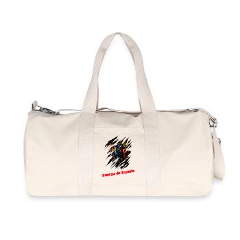 Spain Matador bullfighting bull - Recycled Canvas Sports Bag by Stanley/Stella - natural - Front