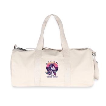 Braut Lustiges Bachelorette Junggesellinnen Party - Recycelte Canvas-Sporttasche von Stanley/Stella - Naturweiß - Vorne