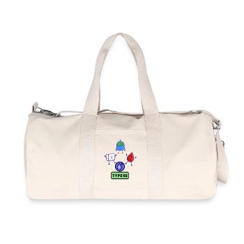 Type 2 Diabetes Awareness - Recycled Canvas Sports Bag by Stanley/Stella - natural - Front