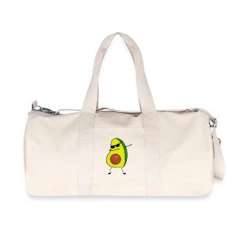 Avocado - Recycled Canvas Sports Bag by Stanley/Stella - natural - Front