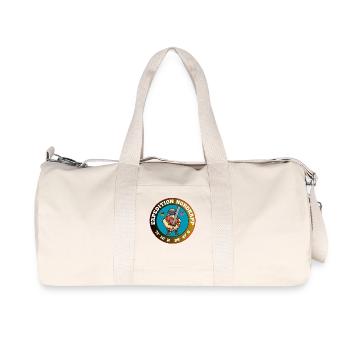 NORDKAPP - Recycled Canvas Sports Bag by Stanley/Stella - natural - Front