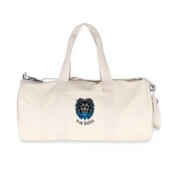 THE KING - Recycled Canvas Sports Bag by Stanley/Stella - natural - Front