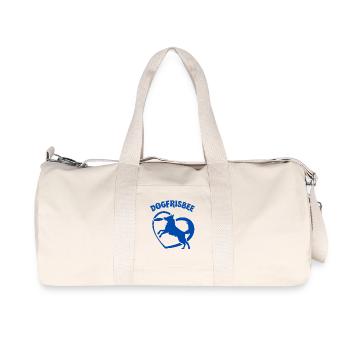 Dogfrisbee - Disk Dog - Recycled Canvas Sports Bag by Stanley/Stella - natural - Front