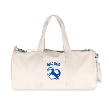 Disc Dog - Recycelte Canvas-Sporttasche von Stanley/Stella - Naturweiß - Vorne