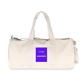 utopien entwickeln - Sac de sport en toile recyclée Stanley/Stella - blanc naturel - Devant
