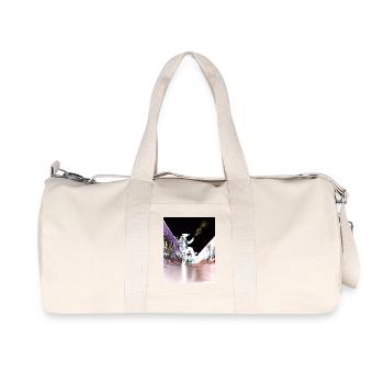 Blessolution "Balance" - Recycled Canvas Sports Bag by Stanley/Stella - natural - Front