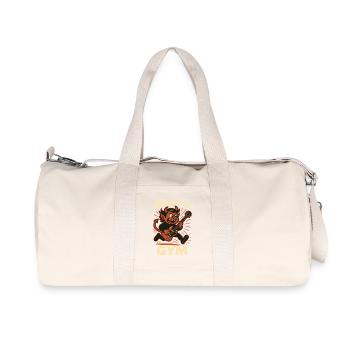 Devil Guitarist Running Gym T-Shirt - Sac de sport en toile recyclée Stanley/Stella - blanc naturel - Devant