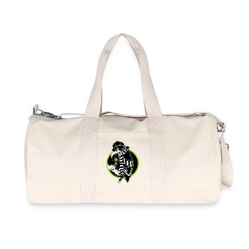 Rabe - Recycelte Canvas-Sporttasche von Stanley/Stella - Naturweiß - Vorne