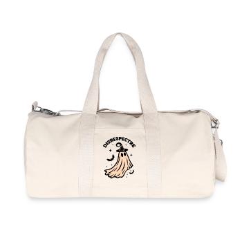 Crowned Ghost - Recycled Canvas Sports Bag by Stanley/Stella - natural - Front