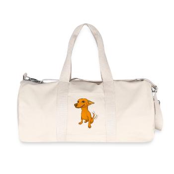 Smile - Recycled Canvas Sports Bag by Stanley/Stella - natural - Front
