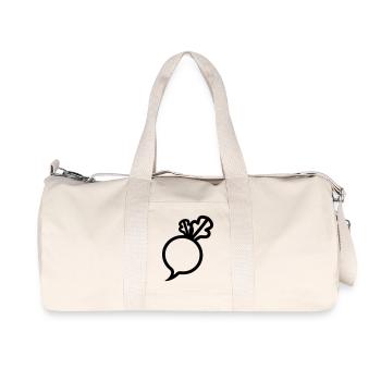 Rübe - Recycelte Canvas-Sporttasche von Stanley/Stella - Naturweiß - Vorne