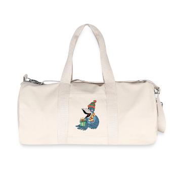 Christmas - Recycled Canvas Sports Bag by Stanley/Stella - natural - Front