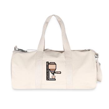 Rely on my coffee - Recycled Canvas Sports Bag by Stanley/Stella - natural - Front