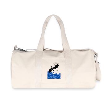 Dragon One - Recycelte Canvas-Sporttasche von Stanley/Stella - Naturweiß - Vorne