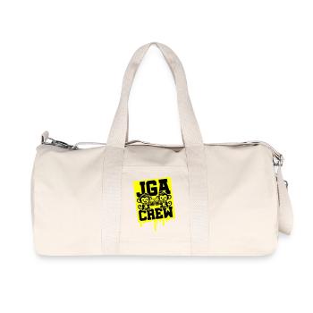 Jga Crew Junggesellen Affe - Recycelte Canvas-Sporttasche von Stanley/Stella - Naturweiß - Vorne