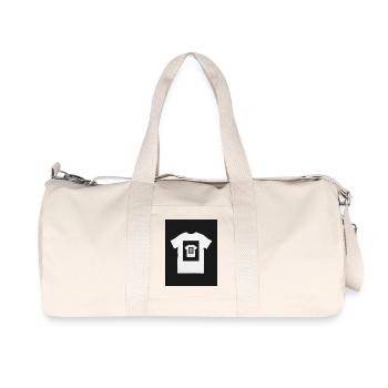 T-Shirt - Recycelte Canvas-Sporttasche von Stanley/Stella - Naturweiß - Vorne