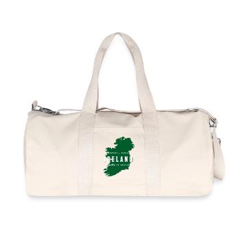 Lieu préféré d’Irlande Personnes préférées - Sac de sport en toile recyclée Stanley/Stella - blanc naturel - Devant